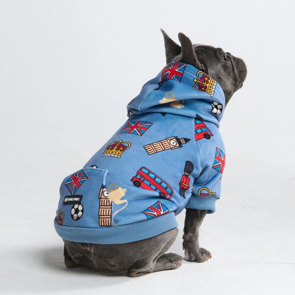 The UK Dog Hoodie – SPARK PAWS