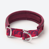 Fuchsia Camo Martingale Collar||size:C,D,E