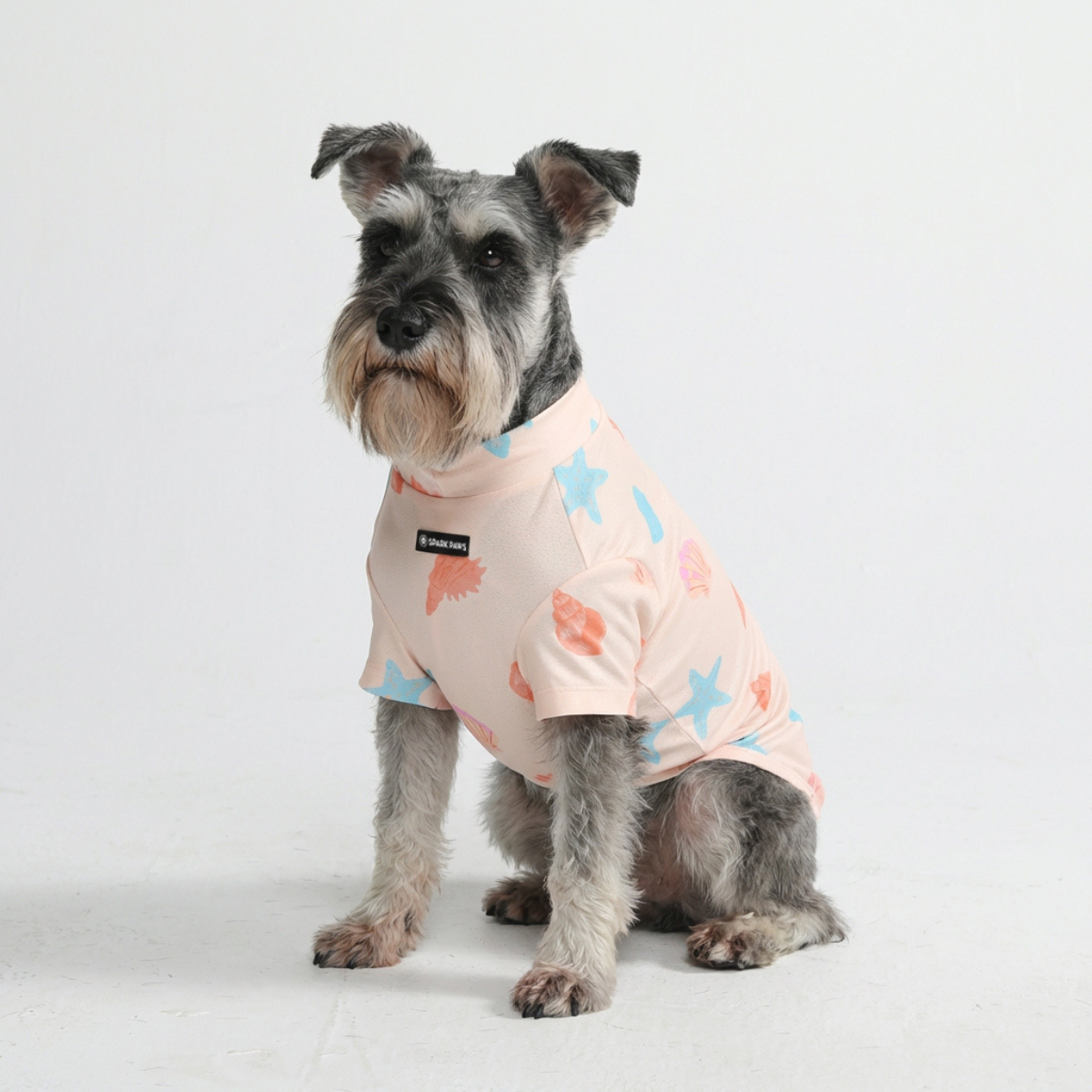 Sunblock Dog T-Shirt - Seashell – SPARK PAWS