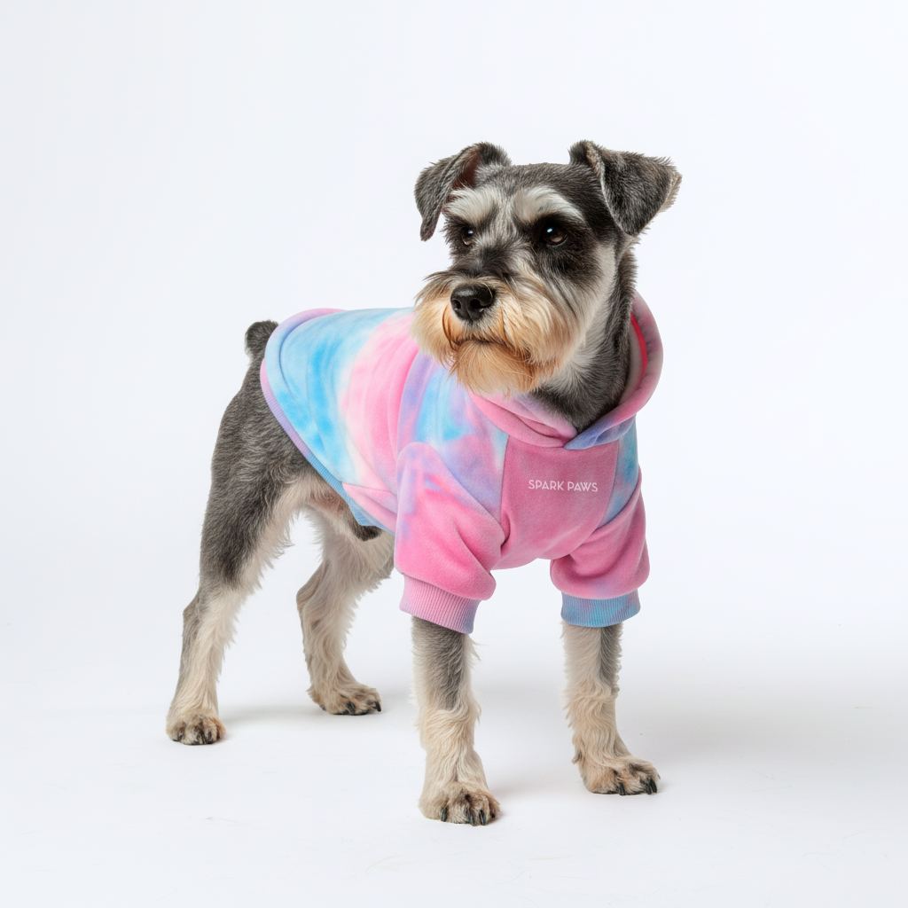 Velvet Dog Hoodie - Snow Cone – SPARK PAWS