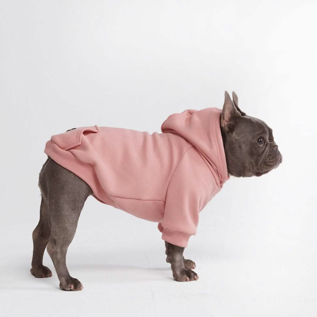 Essential Dog Hoodie Pink SPARK PAWS