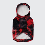 Velvet Red Black Hoodie||size:S,M,L,XL,2XL,3XL,4XL,5XL