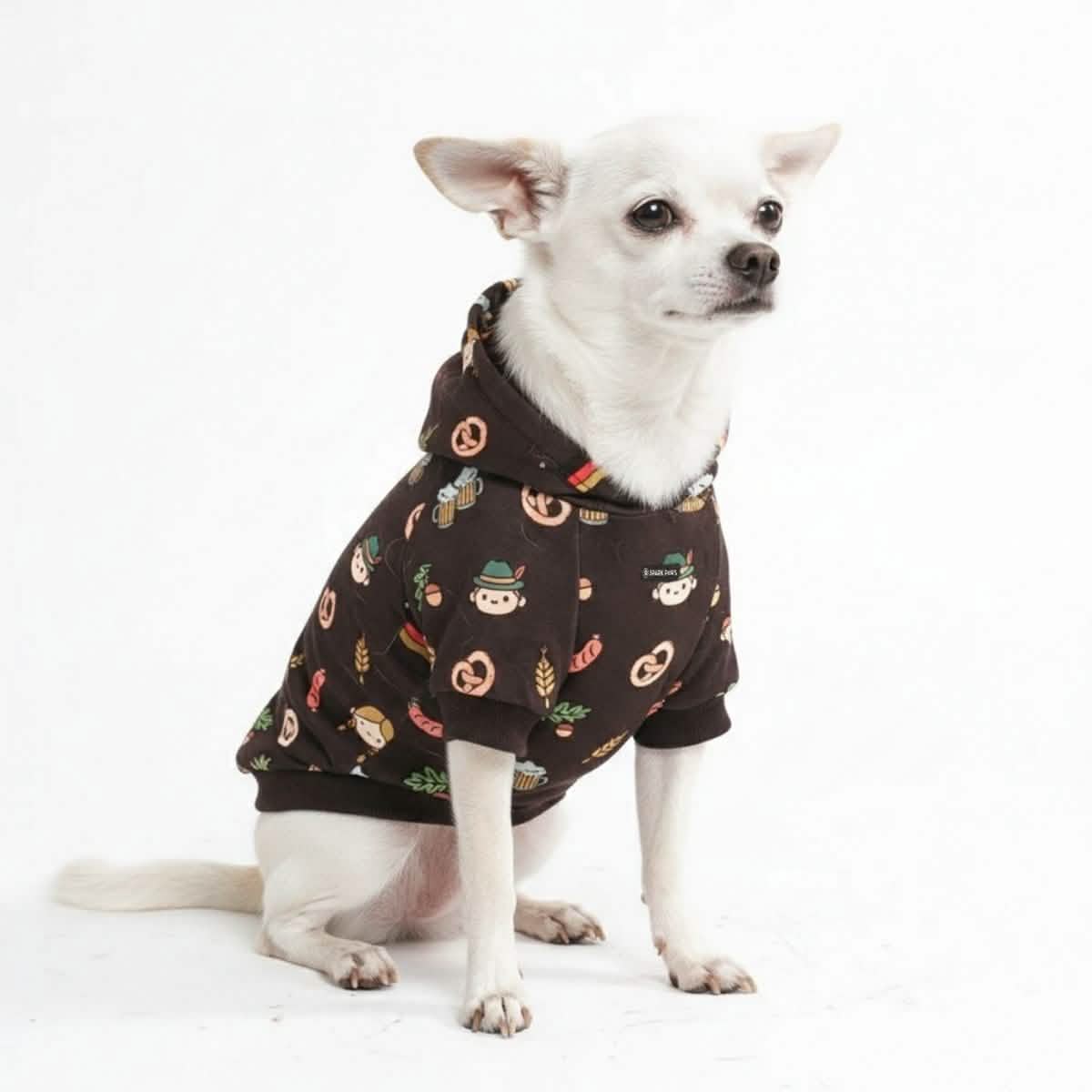 The Germany Dog Hoodie - Dark Brown – SPARK PAWS