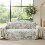 Pet Couch Cover - Lily of The Valley Grey