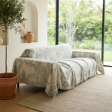 Pet Couch Cover - Lily of The Valley Grey