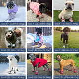 Flex Shell Waterproof Dog Boots - Pink