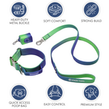 Comfort Control Collar Set - Lime Wave