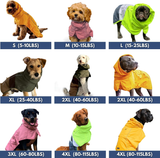 Dog Raincoat - Camo Lime||size:S,M,L,XL,2XL,3XL,4XL,5XL