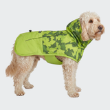 Dog Raincoat - Camo Lime||size:2XL