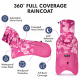 Dog Raincoat - Camo Pink||size:S,M,L,XL,2XL,3XL,4XL,5XL