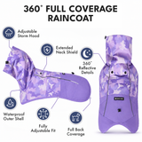 Dog Raincoat - Camo Purple||size:S,M,L,XL,2XL,3XL,4XL,5XL