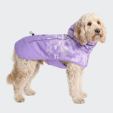Dog Raincoat - Camo Purple||size:2XL