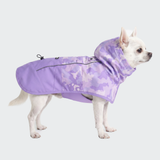 Dog Raincoat - Camo Purple||size:S,M