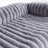 Luxury Couch Cover Dog Bed - Grey