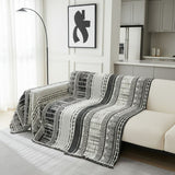 Mosaic Black Couch Cover