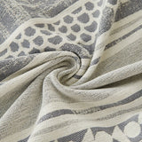 Mosaic Grey Couch Cover