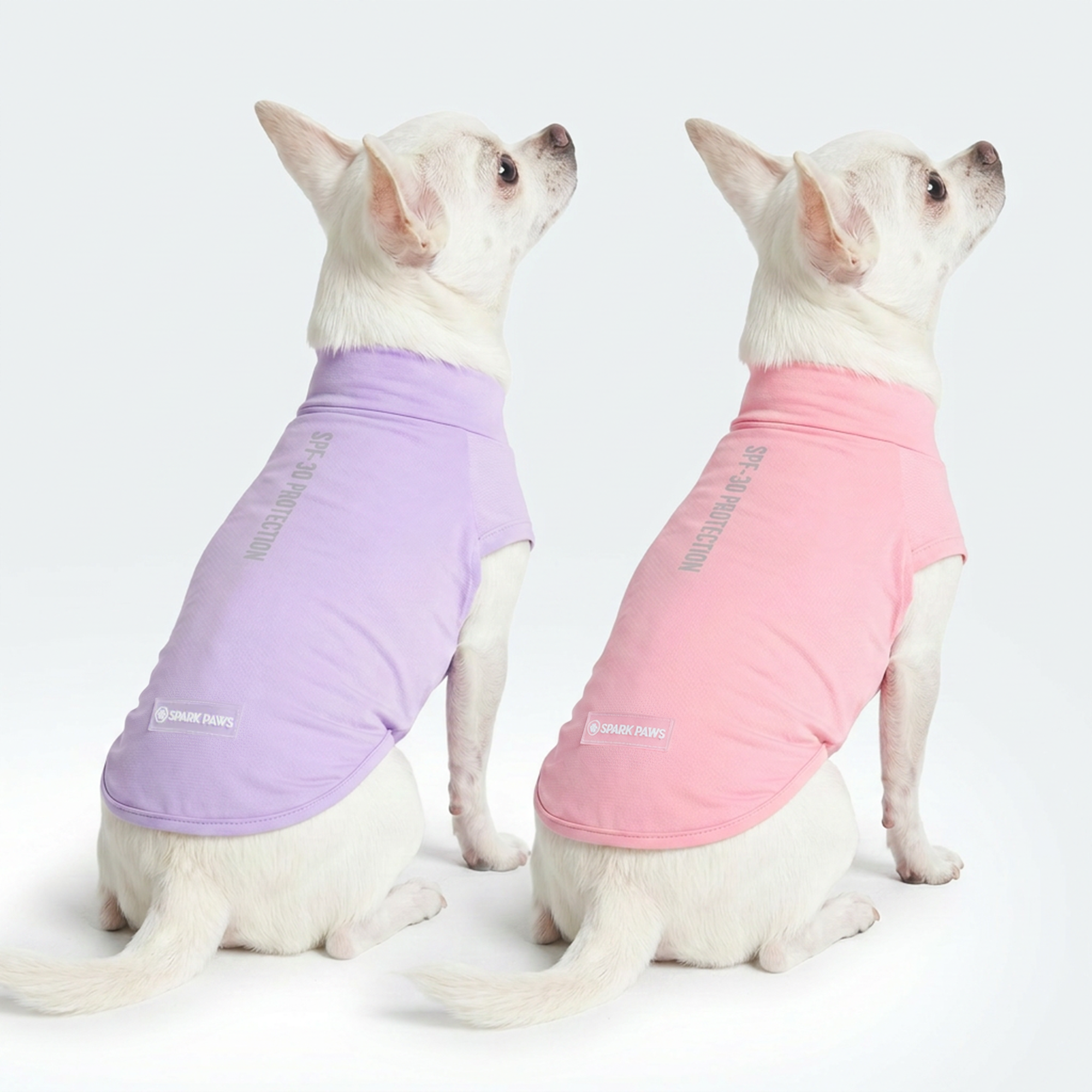 Sunblock Dog T-Shirt (2-pack) - Pink Purple – SPARK PAWS