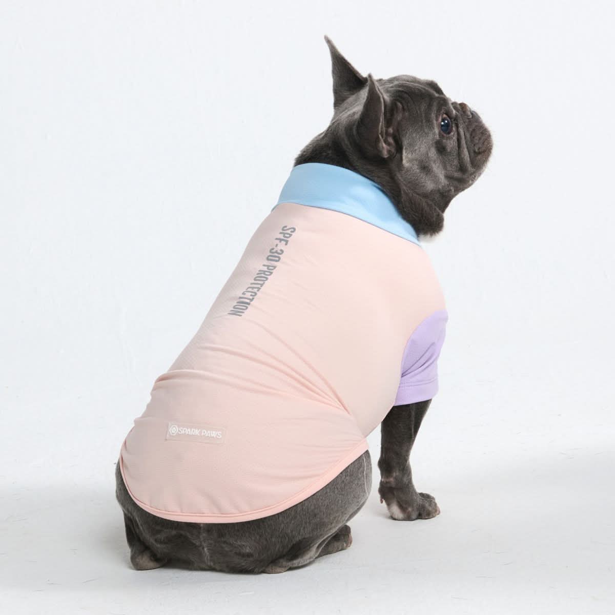 Sunblock Dog T-Shirt - Cotton Candy – SPARK PAWS