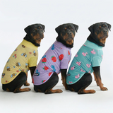 Bees Flamingo Berries||size:4XL,5XL