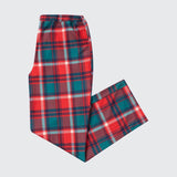 Human Pajama Pants - Green and Red Plaid