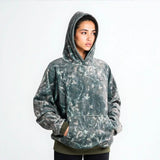 Concrete Wood Human Hoodie - Timber