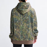 Concrete Wood Human Hoodie - Moss