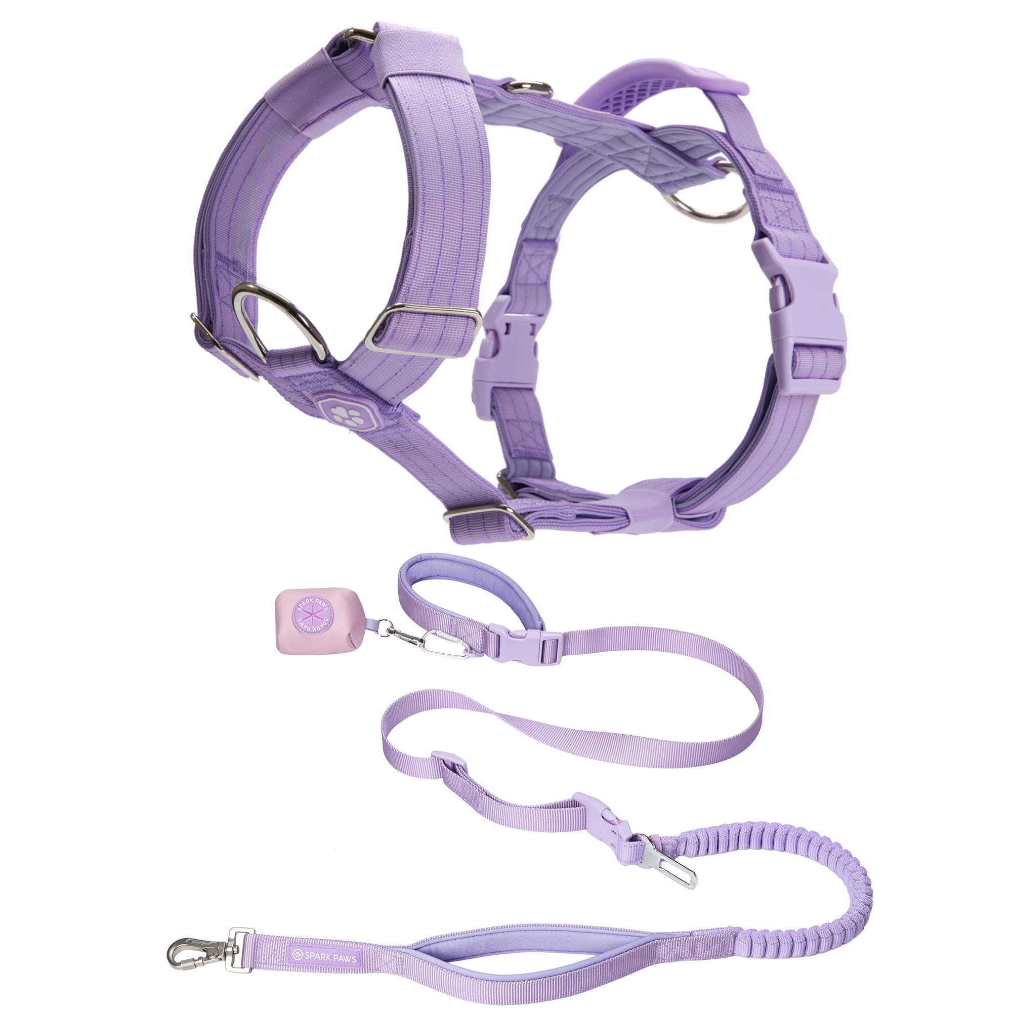 Comfort Control No-Pull Dog Harness and Multipurpose Leash Set