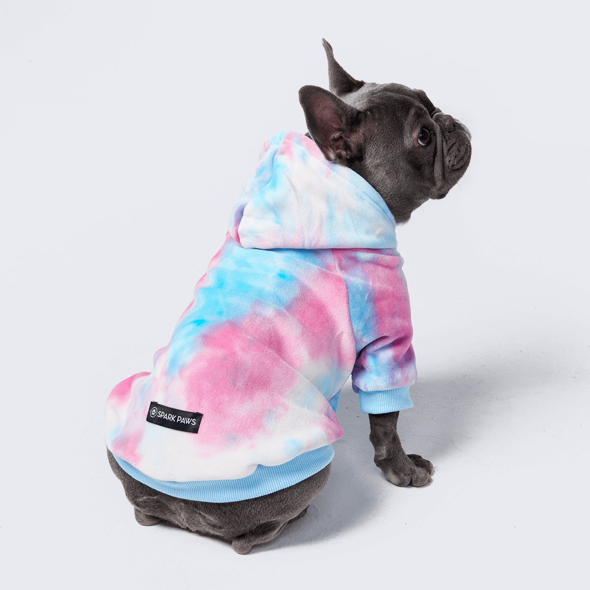 Velvet Dog Hoodie - Snow Cone – SPARK PAWS