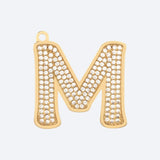 Letter Dog Tag 'M'