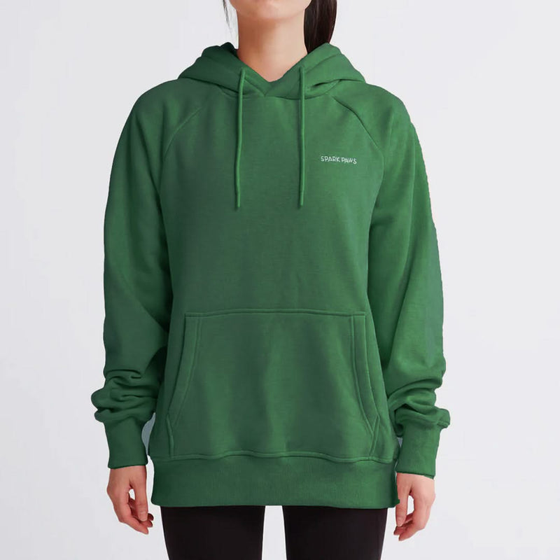 Essential Human Hoodie - Cobalt Green