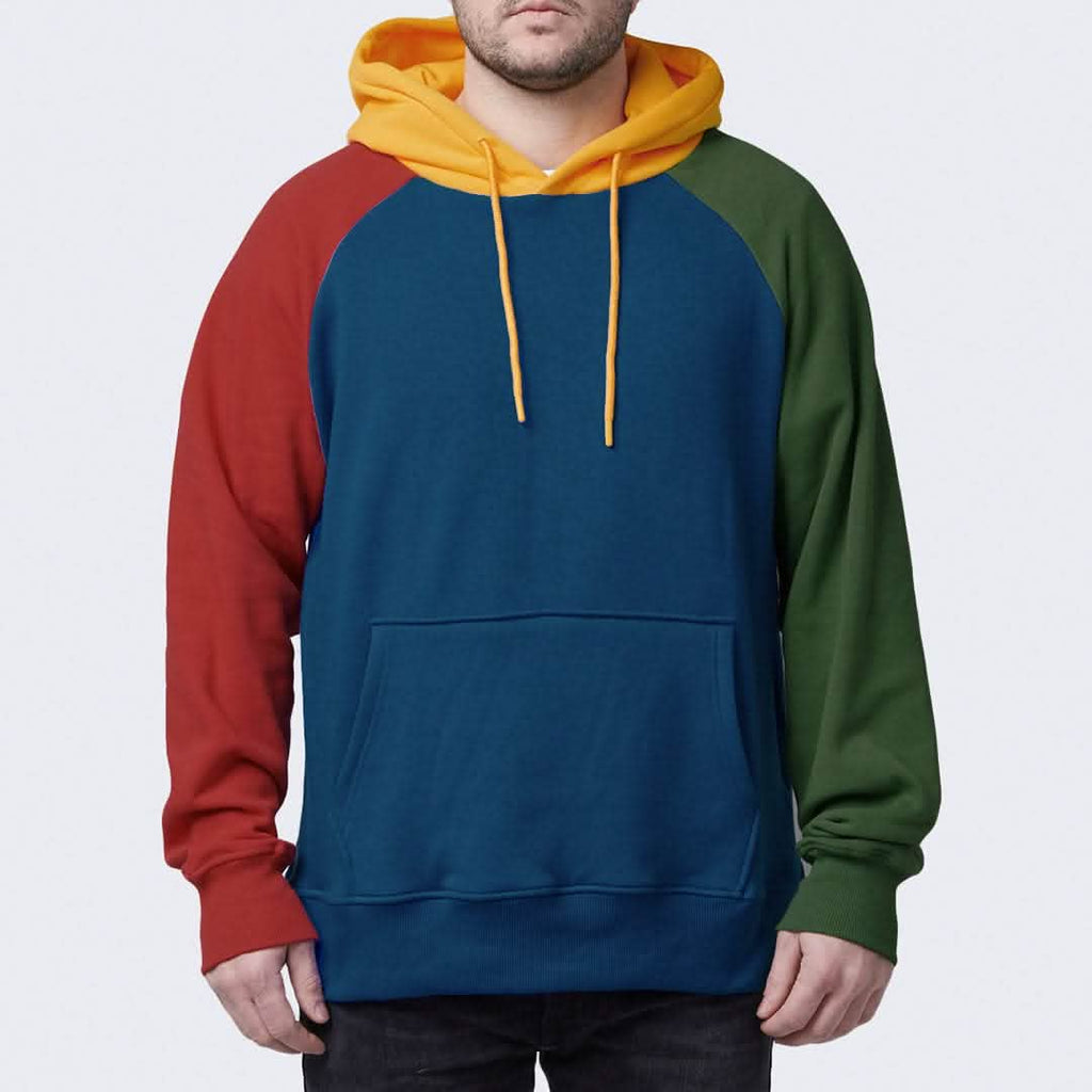 Primary Color Block Hoodie (Human & Dog Matching) SPARK PAWS