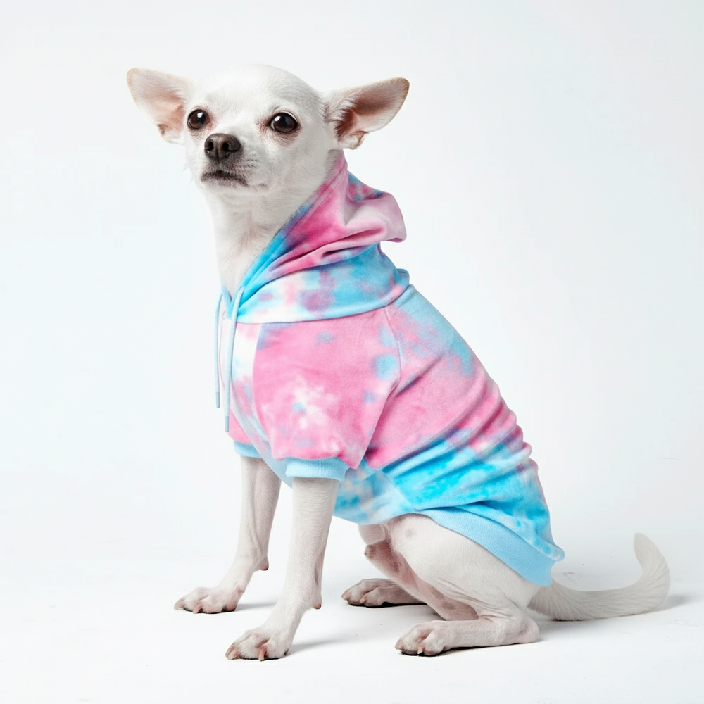 Velvet Dog Hoodie - Snow Cone – SPARK PAWS