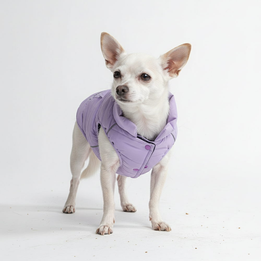 WarmShield Water-Resistant Jacket - Lilac – SPARK PAWS