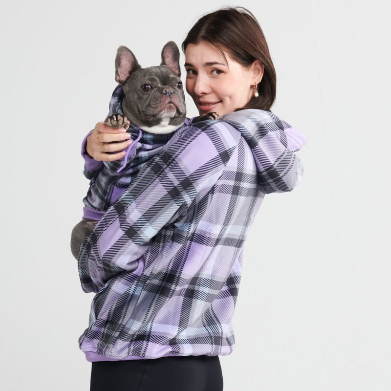Plaid Human Hoodies