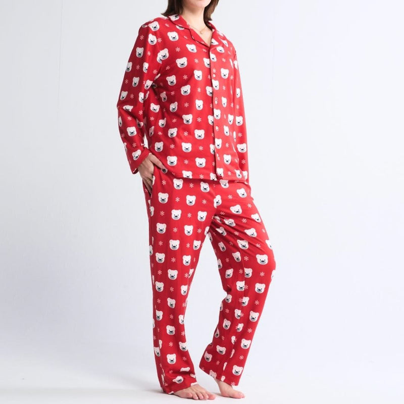 Human Pajama Top - Polar Bear