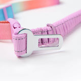 Multipurpose Seatbelt Handsfree Leash & Poop Bag Holder Set - Pastel Icing