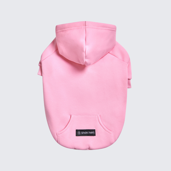 Essential Dog Hoodie - Baby Pink