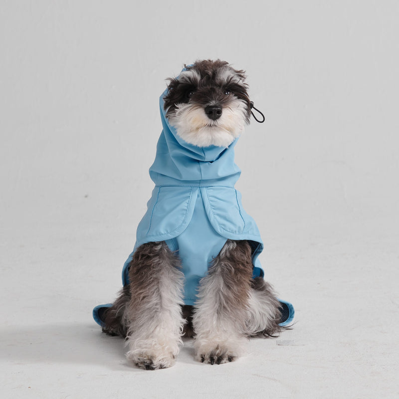 Breatheshield™ Dog Raincoat - Light Blue
