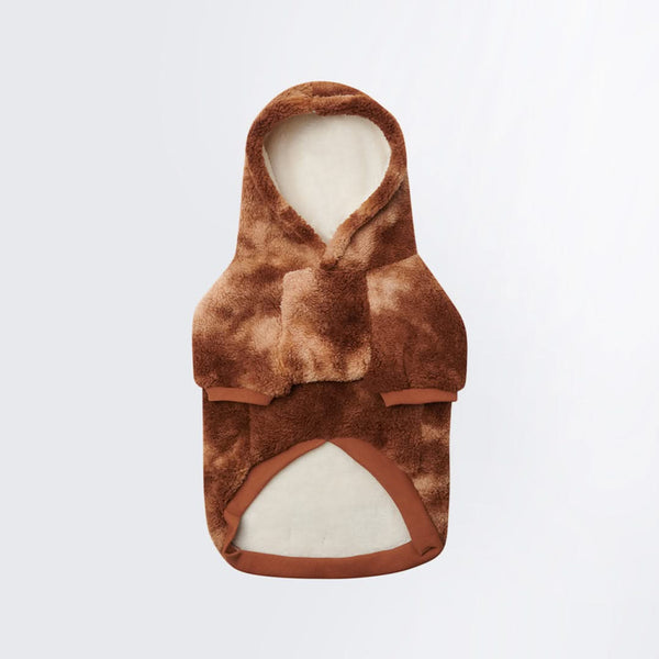 Fluffdreams Blanket Dog Hoodie - Mocha