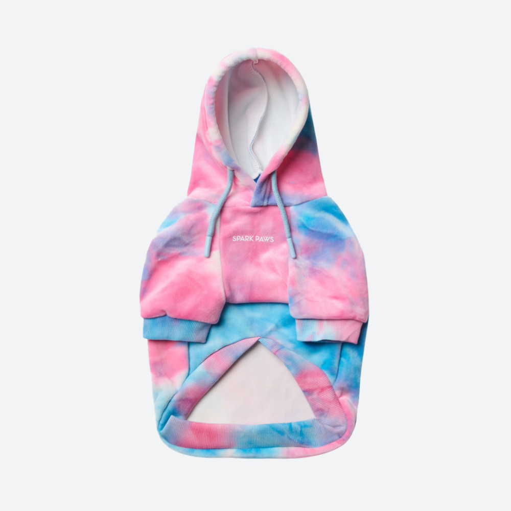 Velvet Dog Hoodie - Snow Cone – SPARK PAWS