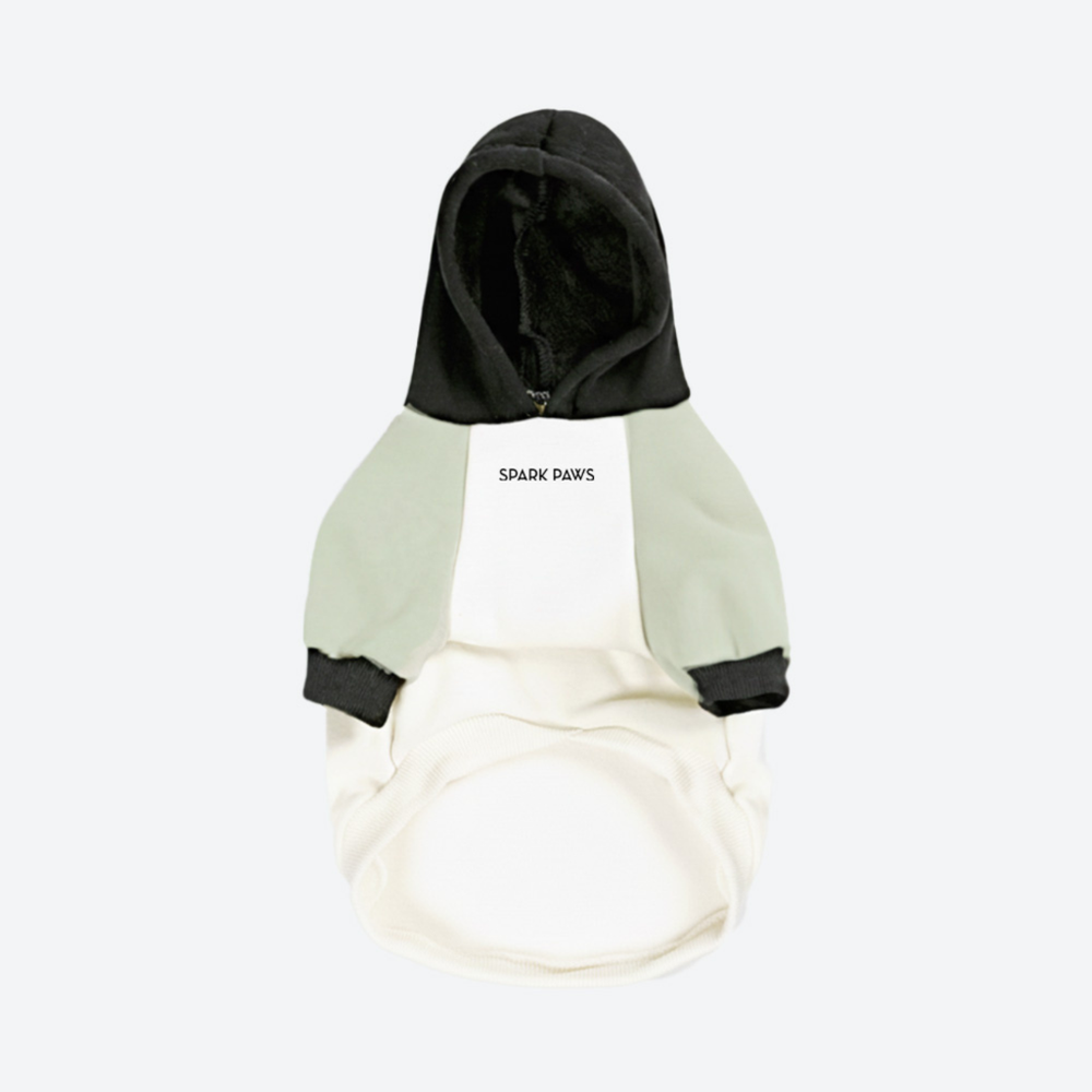 Olive Cream Dog Hoodie – SPARK PAWS