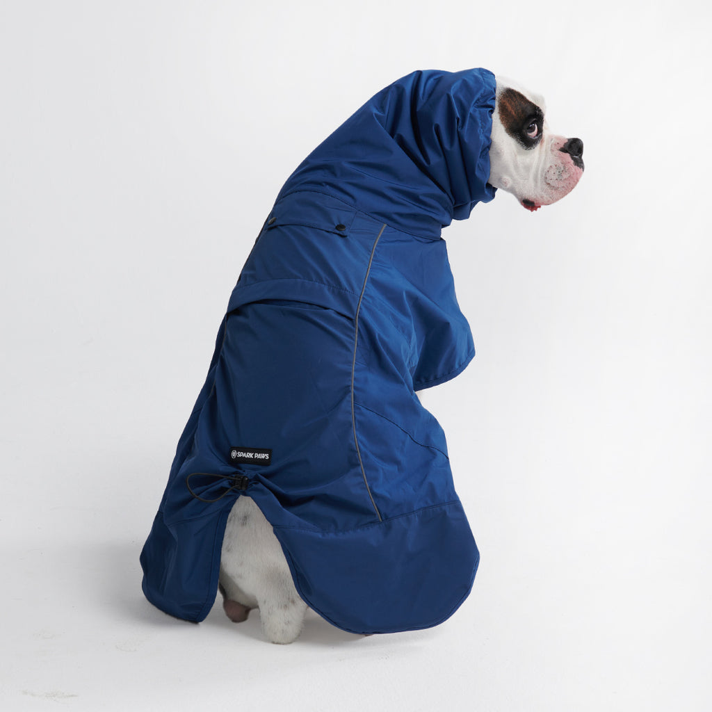 Breatheshield™ Dog Raincoat - Royal Blue – SPARK PAWS