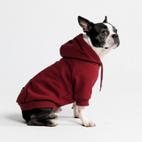 Essential Burgandy Hoodie||size:L