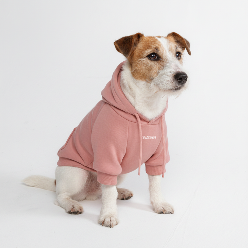 Essential Dusty Pink Hoodie||size:L