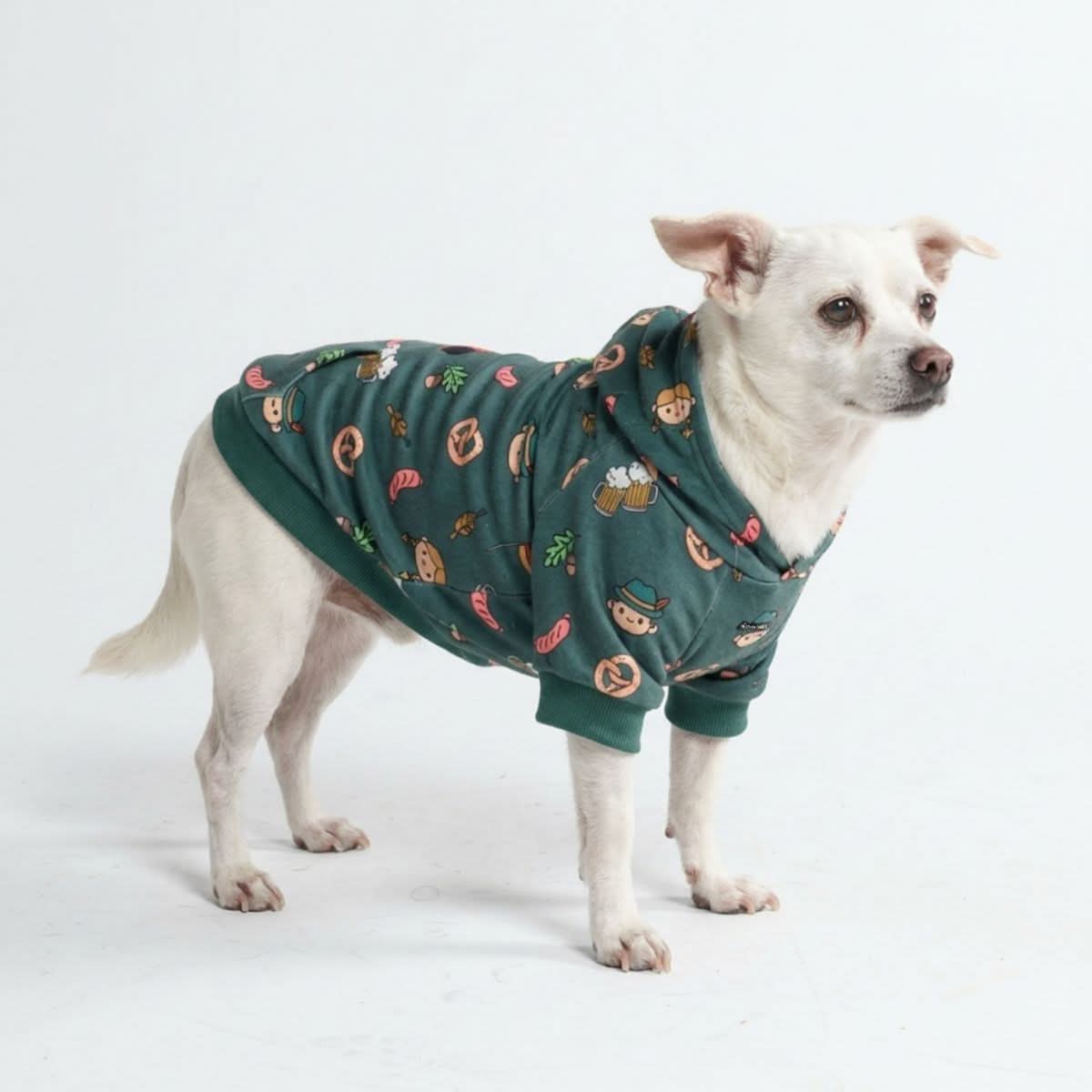 The Germany Dog Hoodie - Dark Green – SPARK PAWS