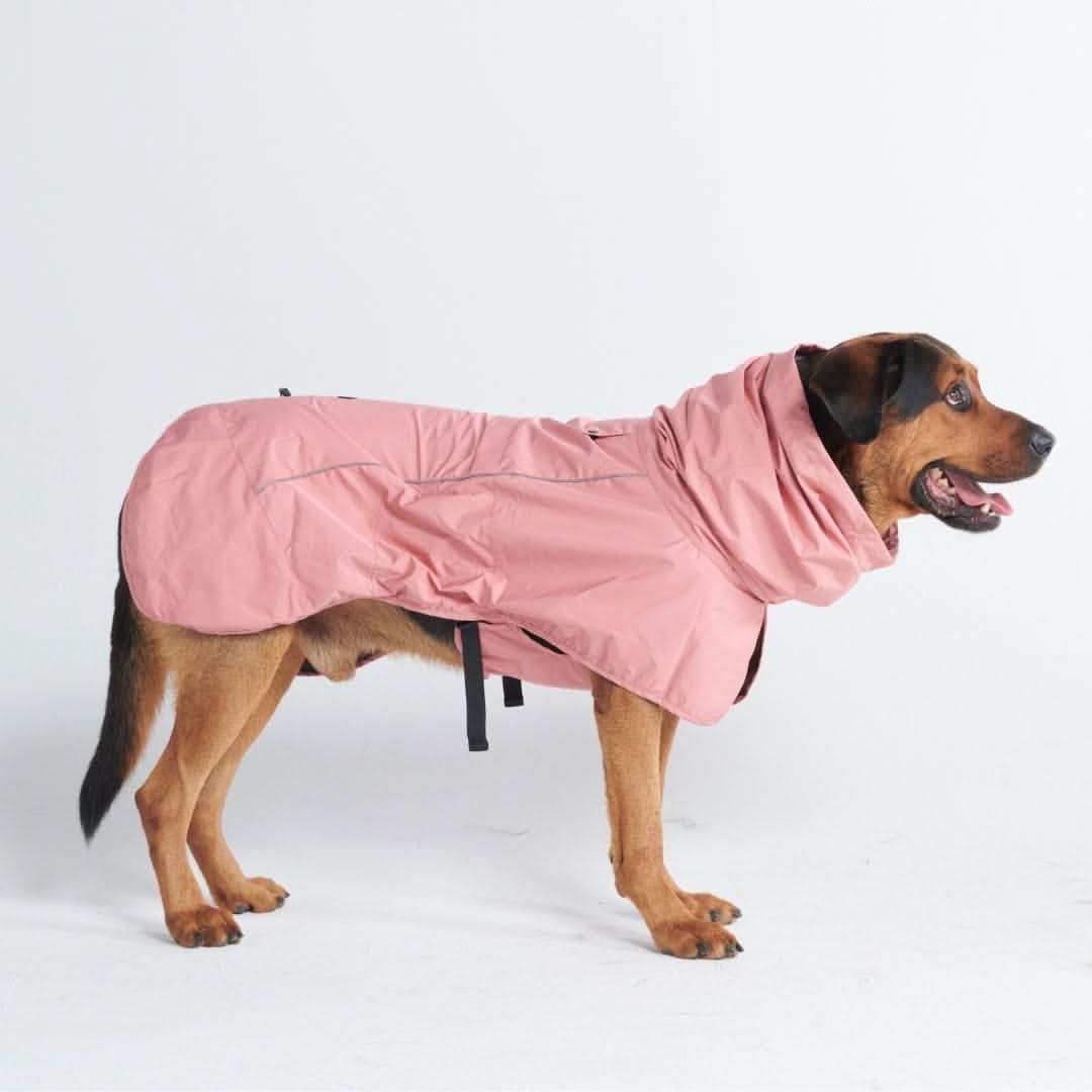 Spark Paws Breatheshield™ Dog Raincoat - Sea Pink Size XL