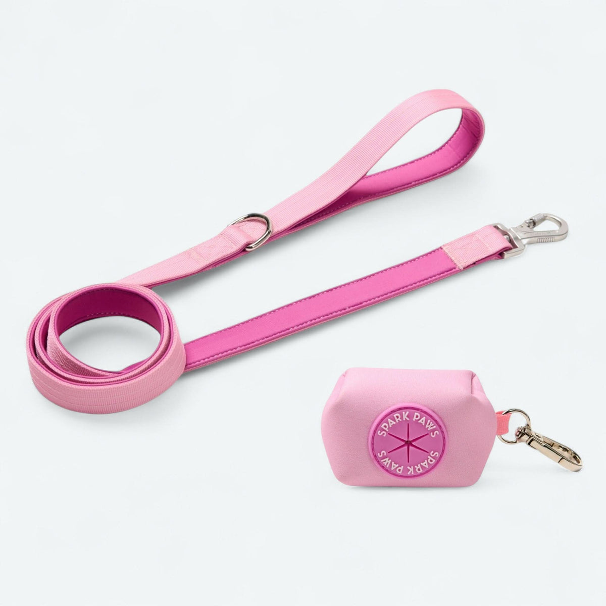 Leash and Poop Bag Holder Set – SPARK PAWS