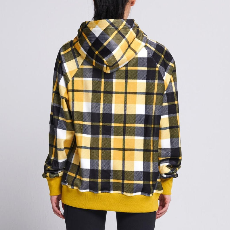 Plaid Human Hoodies