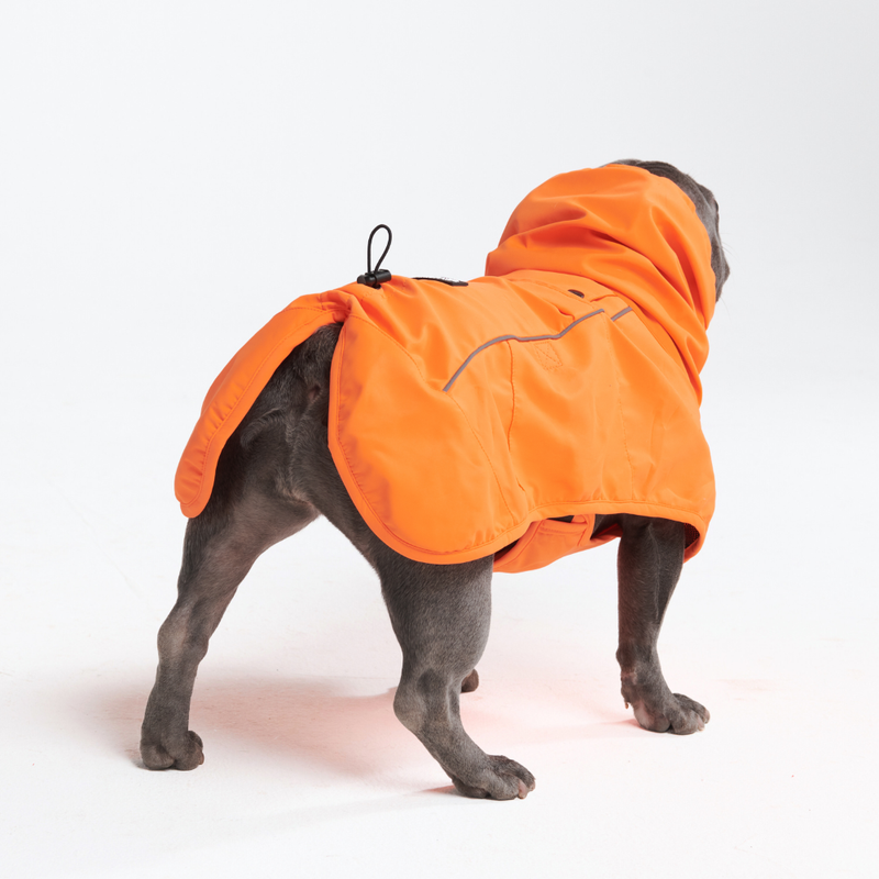 Breatheshield Dog Raincoat - Neon Orange