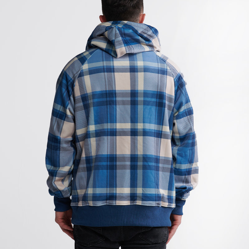 Plaid Human Hoodies